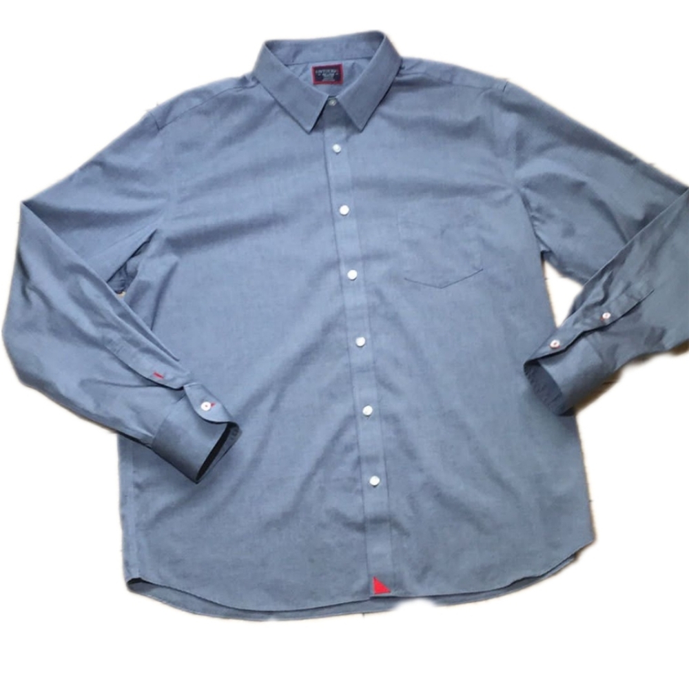 UNTUCKit Blue Dress Shirt XXL